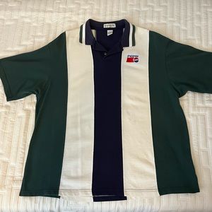 Vintage Pepsi Polo - 90s Color Blocking